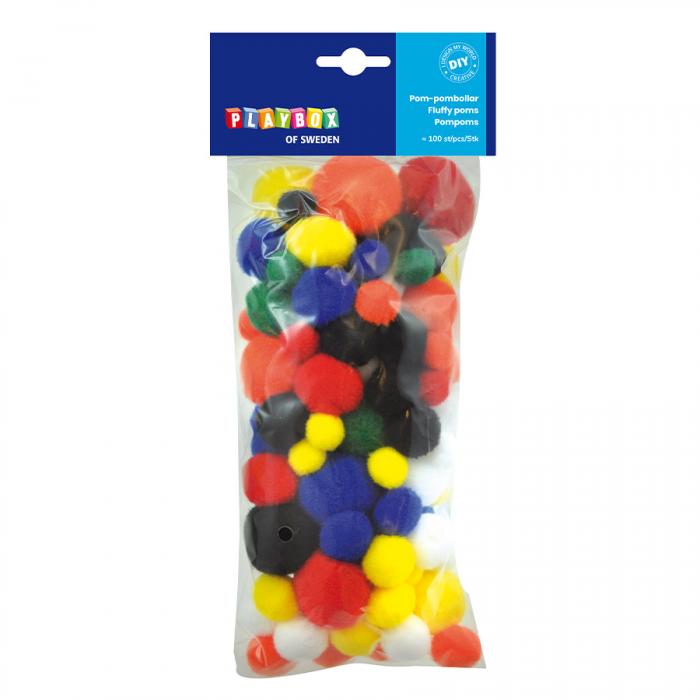 Pompom, Basfrger (100st)